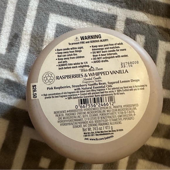 Bath and Body works Raspberry and Whipped vanilla - Picture 2 of 3